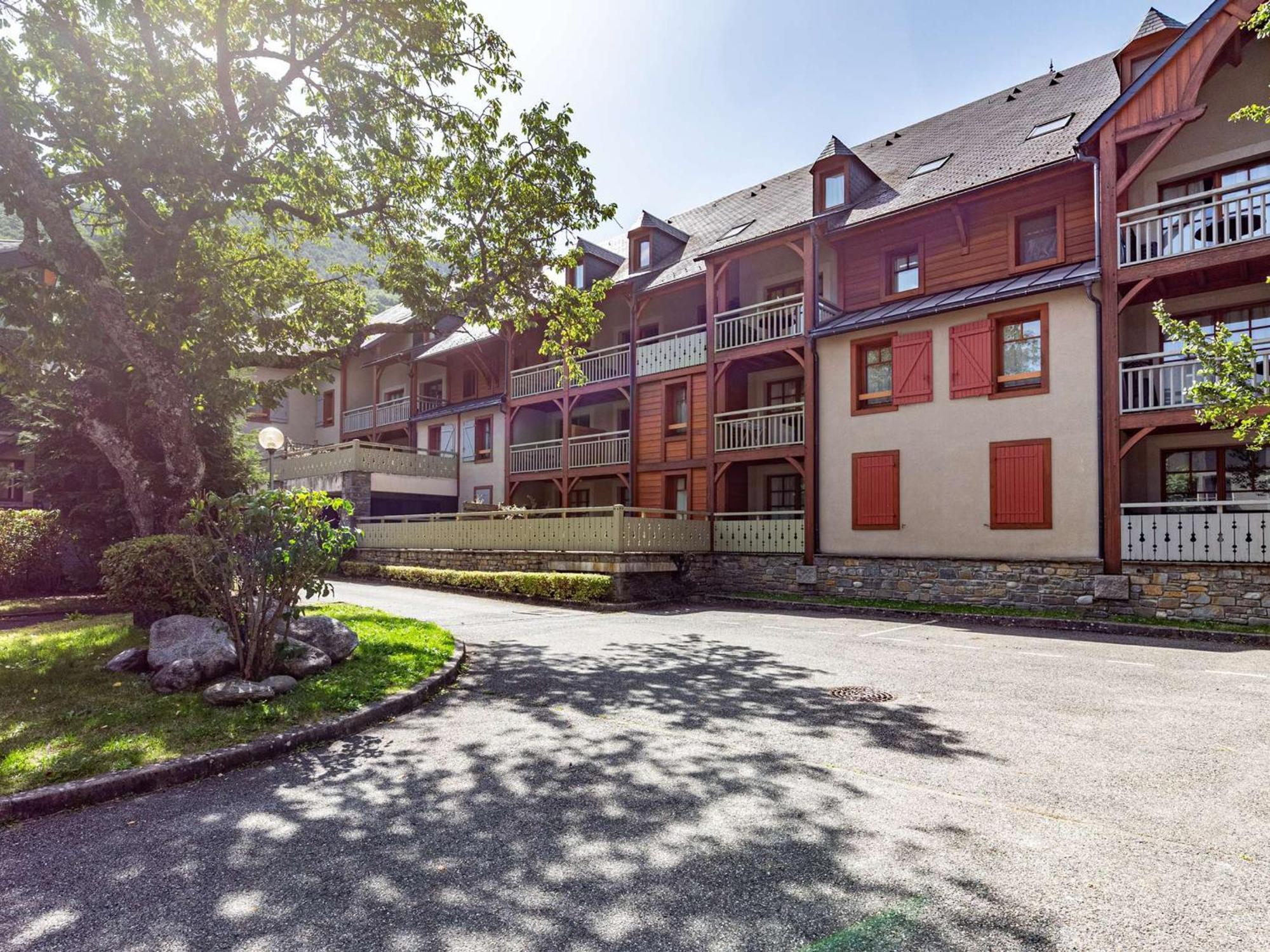 Appartement 10 Pers Avec Piscine, Sauna Et Parking En Centre-Ville De Saint-Lary-Soulan - Fr-1-296-394 Экстерьер фото